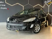 Usado Peugeot 308 120 CV (88 kW) 2008 Negro Berlina