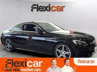 Usado Mercedes C220 AMG line 170 CV (125 kW) 2015 Negro Coupe