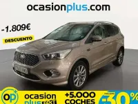 Usado Ford Kuga Vignale 179 CV (131 kW) 2018 Gris SUV