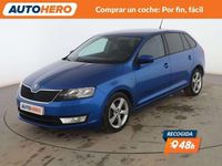 Usado Skoda Rapid Ambition 90 CV (66 kW) 2015 Azul Utilitario
