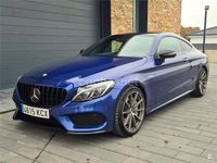 Usado Mercedes C43 AMG 367 CV (269 kW) 2017 Azul Coupe