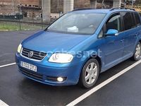 Usado VW Touran 140 CV (102 kW) 2006 Azul Monovolumen