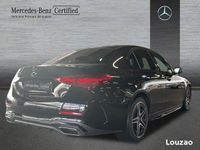 Usado Mercedes C300e AMG line 313 CV (230 kW) 2024 Negro obsidiana