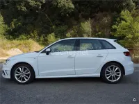 Usado Audi A3 Ambition 110 CV (80 kW) 2015 Blanco Berlina