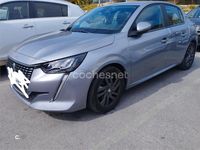 Usado Peugeot 208 Style 100 CV (73 kW) 2021 Gris / plata Utilitario