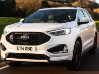 Begagnad Ford Edge ST-Line 209 HK (153 kW) 2018 Vit SUV
