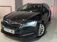 Usado Skoda Superb Ambition 150 CV (110 kW) 2022 Negro Familiar