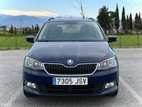 Usado Skoda Fabia Style 90 CV (66 kW) 2016 Azul Familiar