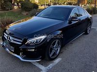 Usado Mercedes C220 170 CV (125 kW) 2018 Negro Berlina