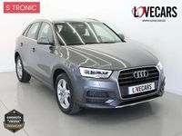 Begagnad Audi Q3 Design 151 HK (111 kW) 2018 Grå SUV