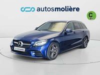 Usado Mercedes C220 194 CV (142 kW) 2018 Azul Familiar