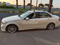 Usado Mercedes C220 Avantgarde 170 CV (125 kW) 2011 Beige Berlina