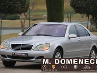 Usado Mercedes S500 306 CV (225 kW) 2004 Plateado Berlina