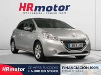 Usado Peugeot 208 Style 83 CV (61 kW) 2015 Gris Utilitario