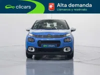 Usado Citroën C3 Feel 82 CV (60 kW) 2017 Azul Utilitario