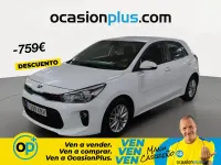 Usado Kia Rio 84 CV (61 kW) 2017 Blanco Berlina