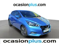 Usado Nissan Micra N-Connecta 90 CV (66 kW) 2017 Azul Utilitario