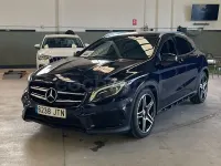 Usado Mercedes GLA220 AMG line 177 CV (130 kW) 2016 Azul SUV