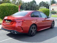 Usado Mercedes C200 AMG 163 CV (119 kW) 2023 Granate Berlina