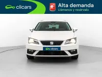 Usado Seat Leon ST Style 116 CV (85 kW) 2019 Blanco Familiar