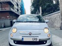 Usado Fiat 500 Sport 100 CV (73 kW) 2009 Azul Descapotable