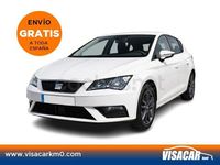 Usado Seat Leon Style 130 CV (95 kW) 2019 Blanco Berlina