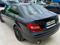 Usado Mercedes C220 170 CV (125 kW) 2011 Negro Familiar