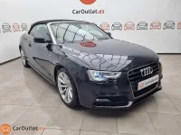 Usado Audi A5 Cabriolet 177 CV (130 kW) 2015 Negro Descapotable