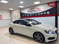 Usado Mercedes A220 AMG line 170 CV (125 kW) 2014 Blanco Berlina