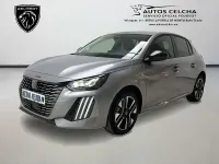 Usado Peugeot 208 Allure 100 CV (73 kW) 2025 Gris Utilitario