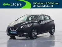 Usado Nissan Micra Acenta 71 CV (52 kW) 2018 Negro Utilitario