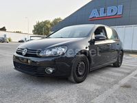 Usado VW Golf VI 105 CV (77 kW) 2011 Negro Utilitario