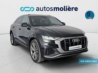 Usado Audi Q8 S-Line 381 CV (280 kW) 2021 Negro SUV