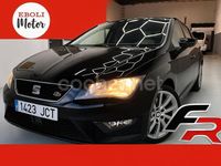 Usado Seat Leon FR 150 CV (110 kW) 2015 Negro Berlina