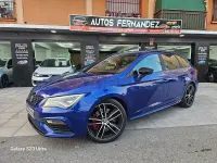 Usado Seat Leon CUPRA 290 CV (213 kW) 2019 Azul Familiar
