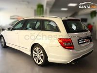 Usado Mercedes C250 Avantgarde 204 CV (150 kW) 2013 Blanco Familiar