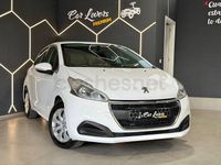 Usado Peugeot 208 Style 82 CV (60 kW) 2015 Blanco Utilitario
