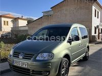 Usado VW Caddy Life 104 CV (76 kW) 2005 Verde Monovolumen
