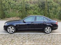Usado Mercedes C220 Avantgarde 170 CV (125 kW) 2010 Negro Berlina
