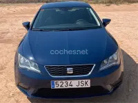 Usado Seat Leon CONNECT 110 CV (80 kW) 2016 Azul Berlina