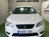 Usado Seat Leon Reference 110 CV (80 kW) 2015 Blanco Berlina