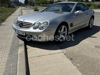 Usado Mercedes SL350 245 CV (180 kW) 2004 Gris / plata Descapotable
