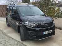 Usado Peugeot Rifter GT 130 CV (95 kW) 2022 Negro Monovolumen