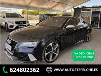 Usado Audi RS7 Sportback 560 CV (411 kW) 2014 Azul Utilitario