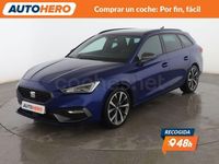 Usado Seat Leon FR 150 CV (110 kW) 2021 Azul Familiar