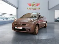 Usado Nissan Micra C+C Acenta 88 CV (64 kW) 2009 Gris / plata Descapotable