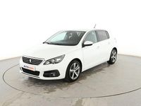 Usado Peugeot 308 Allure 130 CV (95 kW) 2019 Blanco Berlina