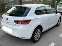 Usado Seat Leon SC Style 105 CV (77 kW) 2014 Blanco Utilitario