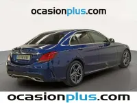 Usado Mercedes C220 AMG 194 CV (142 kW) 2019 Azul Berlina