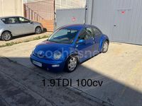 Usado VW New Beetle 100 CV (73 kW) 2002 Azul Utilitario